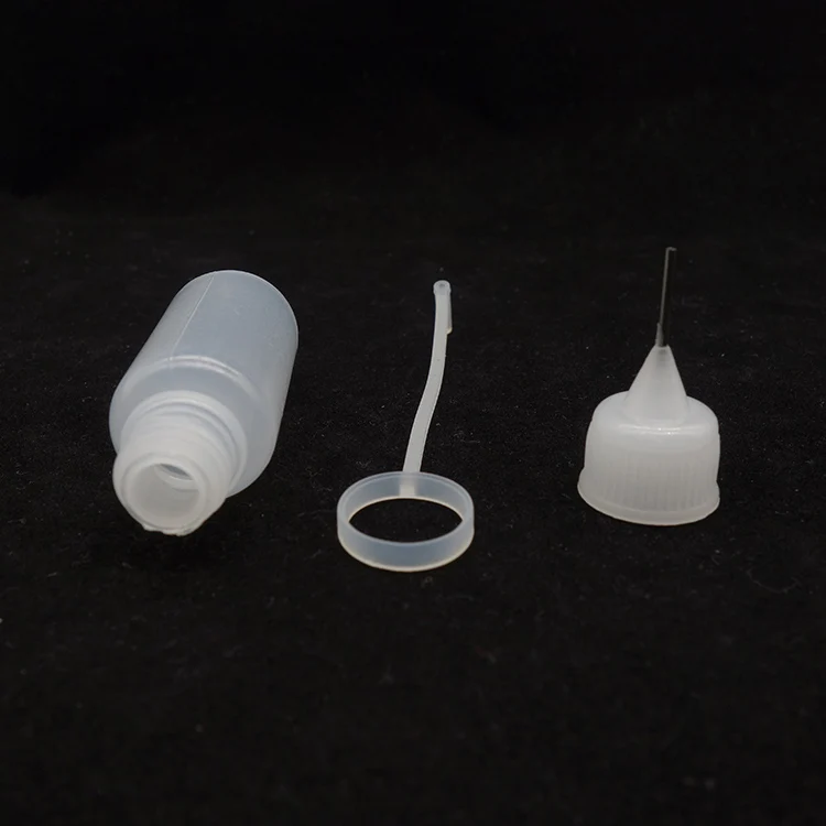 1pcs 10ml plastic PE eliquid ejuice bottle Electronic cigarette empty vape dropper filling needle tip bottle