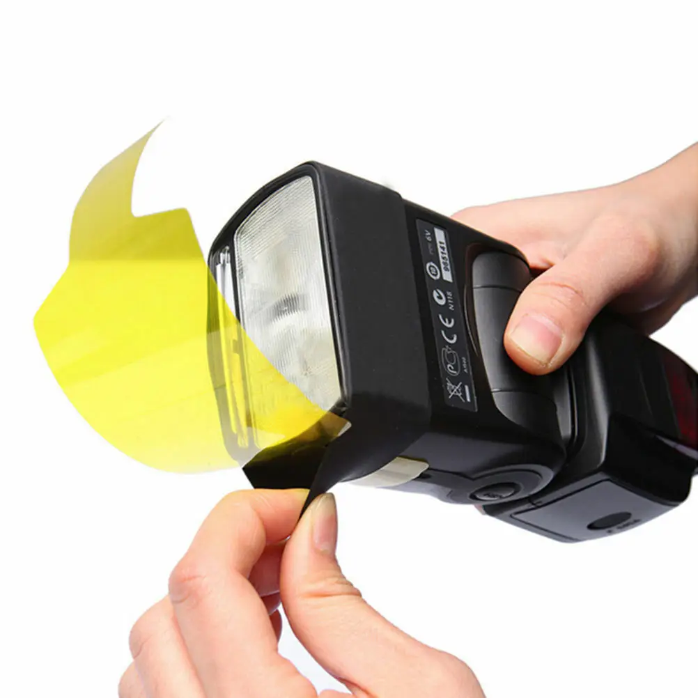 20 шт цветные гелевые фильтры вспышки Speedlite для камеры Canon фотофильтр горячая