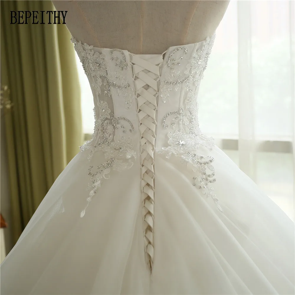BEPEITHY Новое поступление Vestido De Novia элегантное модное милое невеста свадебное