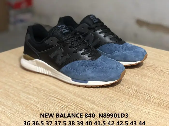 NEW BALANCE NB840 Мужская классическая обувь для бадминтона красная обувь на плоской подошве уличные кроссовки синяя черная обувь