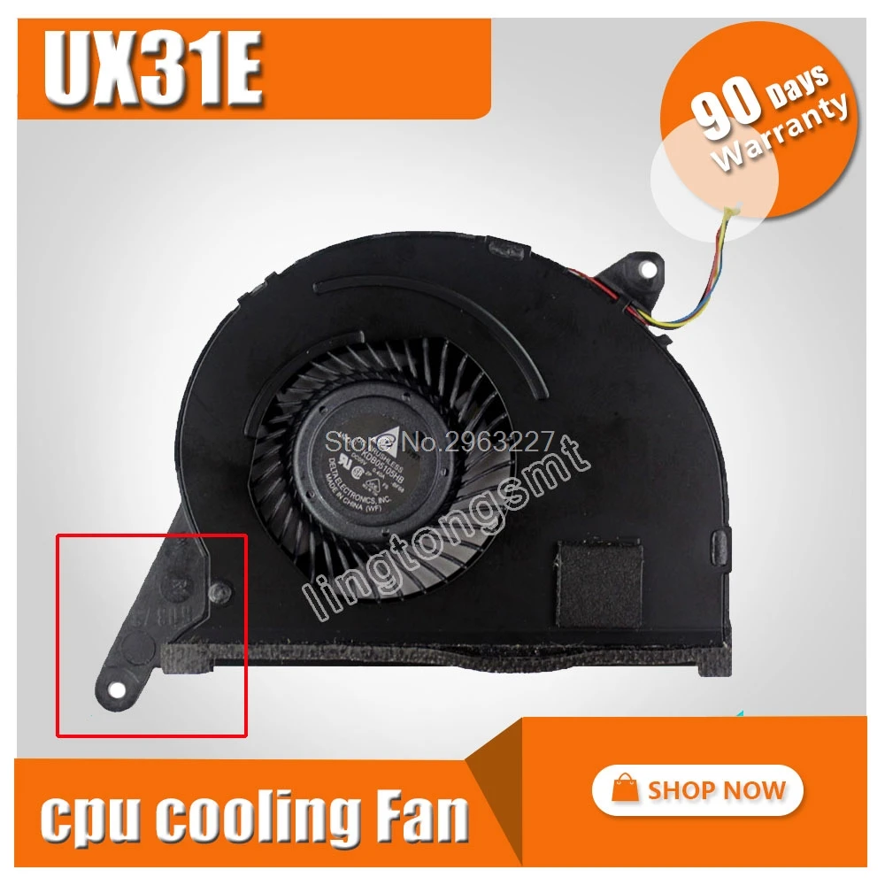 SAMXINNO оригинальные кулеры для процессора For Asus ZENBOOK UX31A UX31E кулер UX31 охлаждающий
