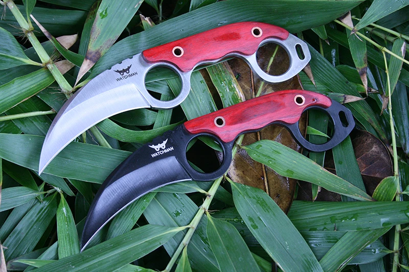 Охотничий нож Karambits с фиксированным лезвием охотничий высокого качества ножи для