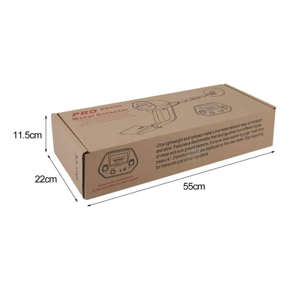 Подземный детектор с наушниками найти металл Открытый Охотник за сокровищами
