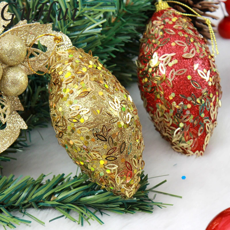 Новинка 2017 роскошный Рождественский шар с блестками украшение для дома