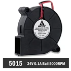 20 шт Gdstime DC 24V 2 Pin шариковый подшипник 50 мм x 15 мм Бесщеточный вентилятор охлаждения турбины 5015
