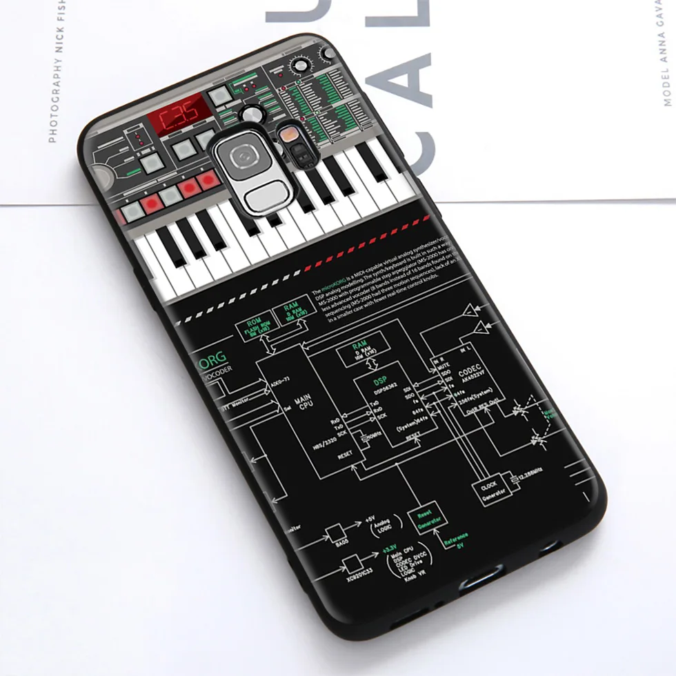 WEBBEDEPP DJ музыкальный фонограф мягкий чехол для Samsung Galaxy S10 S10e S9 S8 Plus S7 S6 Edge &amp J6 2018 Note
