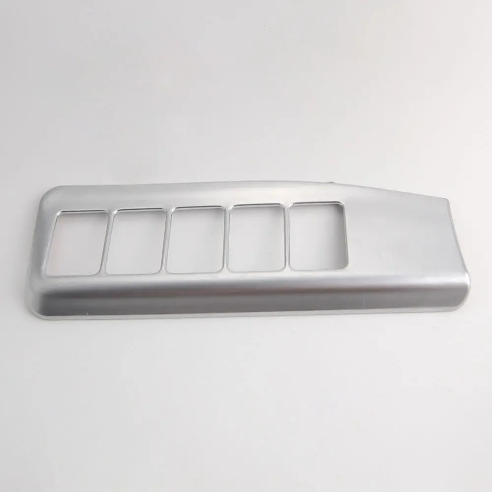 Интерьер автомобиля ABS фар Foglight кнопка включения отделкой Рамки крышка подходит для Mitsubishi Outlander 2013- автомобиль стиль аксессуары