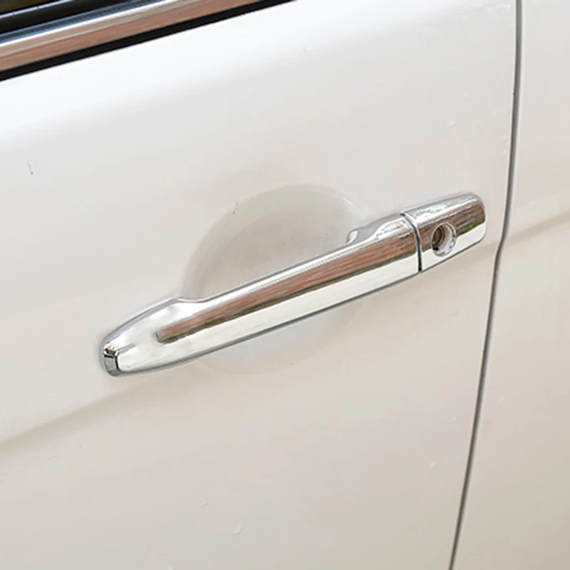 Подходит для 2013 MITSUBISHI OUTLANDER 2010 ASX/SPORT/RVR LANCER 2008 хромированная дверная ручка Крышка отделка 2012 2011