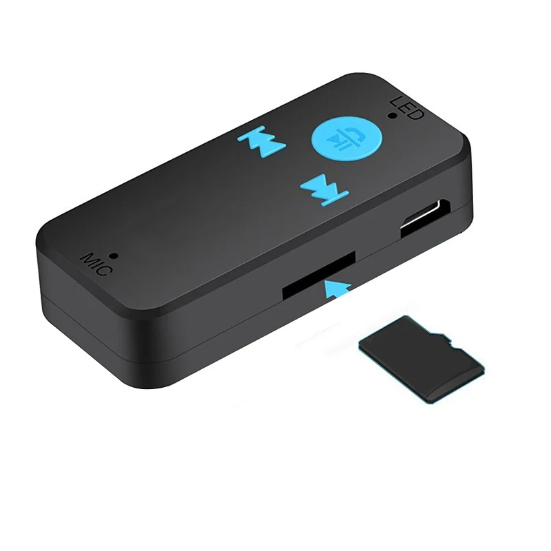 Bluetooth приемник USB 3 в 1 беспроводной 4 0 адаптер 5 мм аудио разъем TF кардридер