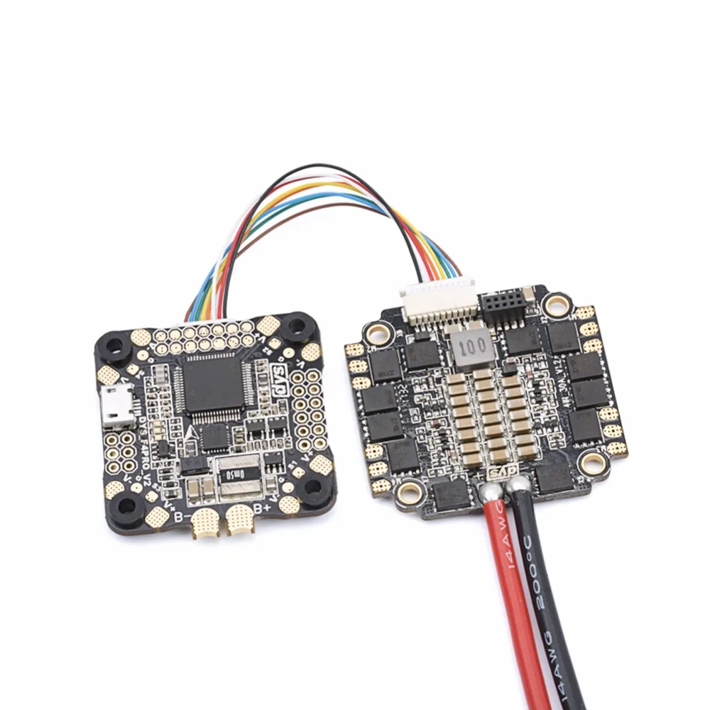 DYS Newflight контроллер F4 PRO V2 с 5V 3A BEC OMNIBUSF4 прошивка интеграция OSD и измеритель тока
