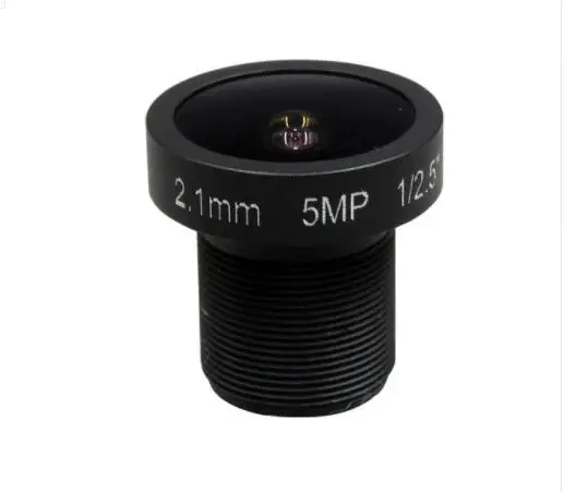 Rikovos HD CCTV lens 5 MP 2.1mm M12*0.5 mount 1/2.5 F2.0 150 degree for Video Surveillance IP Camera Action | Безопасность и