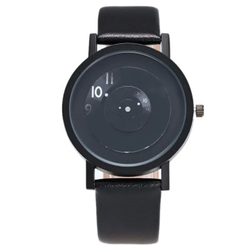 Sports leisure quartz men's watch turntable pointer design women's ladies | Наручные часы