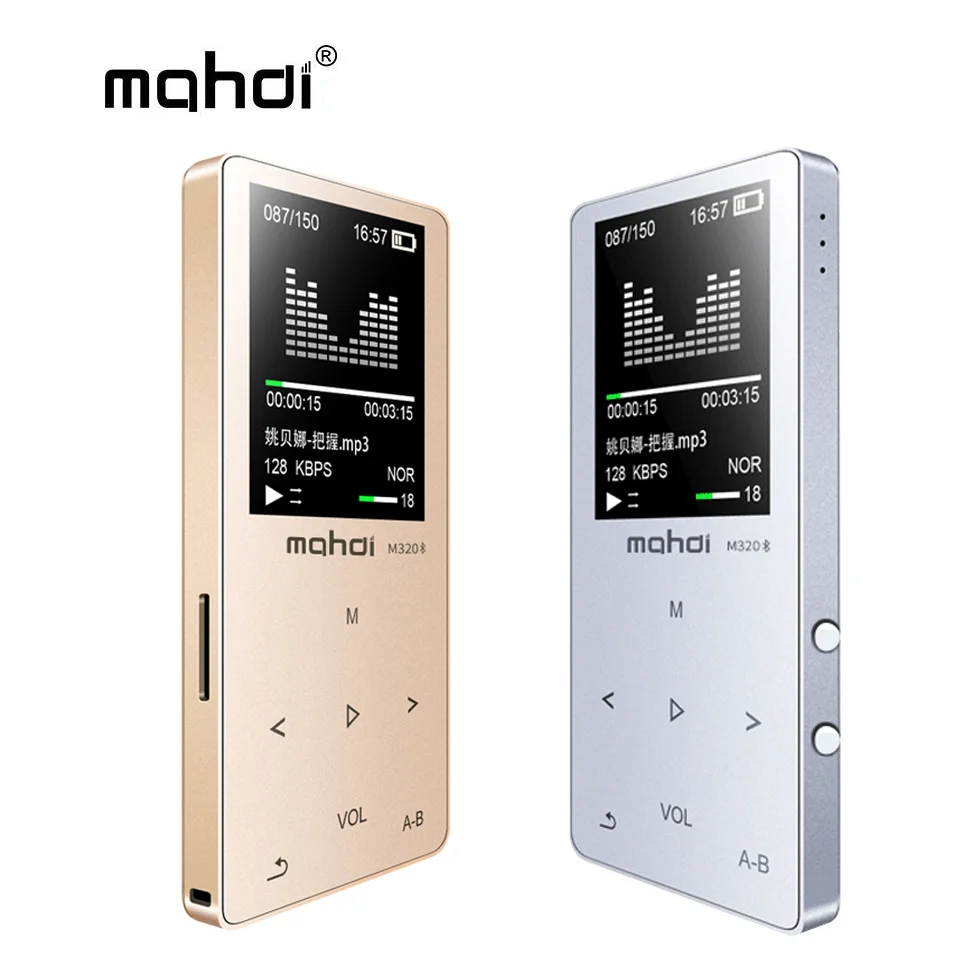 Mahdi MP4 плеер Bluetooth емкостный сенсорный встроенный динамик MP 4 1 8 &quotЯзыки Поддержка