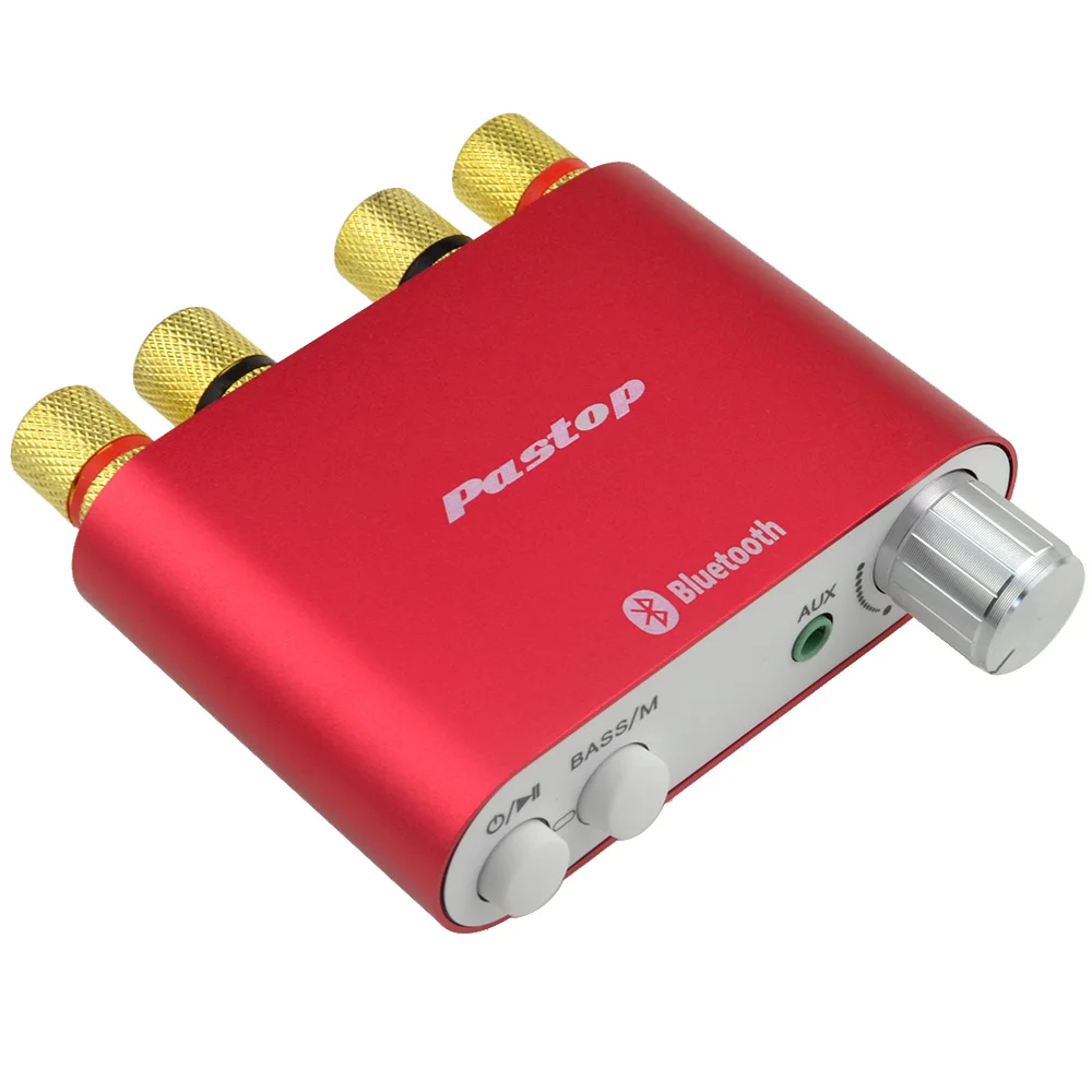 Домашний аудио приемник Мини Bluetooth 4,0 Цифровой усилитель HiFi 100W TPA3116 с 12V 5A источник питания-10000409_G