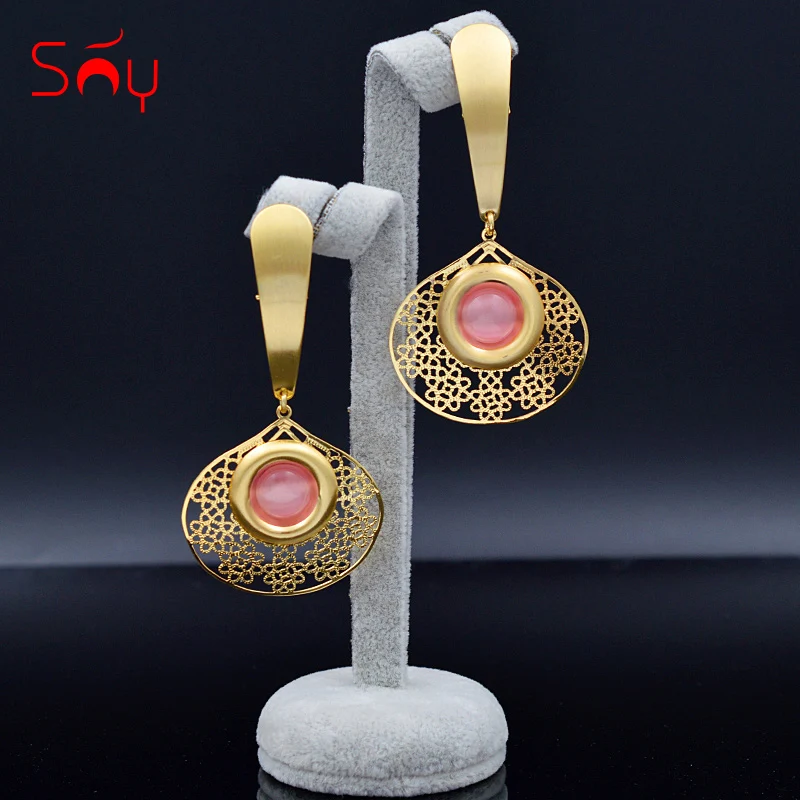 Ювелирные изделия Sunny Jewelry модные ювелирные 2021 длинные висячие серьги женские