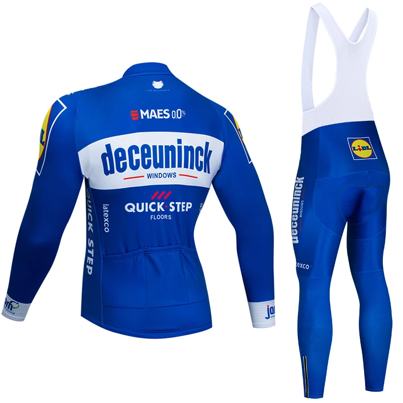 Зимняя коллекция 2019 года велосипедная кофта QUICKSTEP черный комплект велосипедных