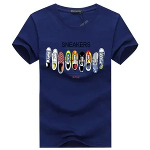 Футболка мужская с забавным графическим принтом, Повседневная рубашка в стиле Харадзюку, уличная одежда, лето