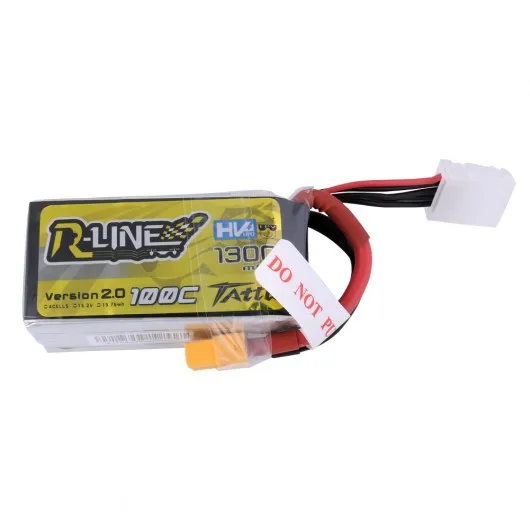 Tattu R-Line 1300mAh 100C 15 2 V HV Lipo батарея с штепсельной вилкой XT60 для DIY FPV RC гоночная камера