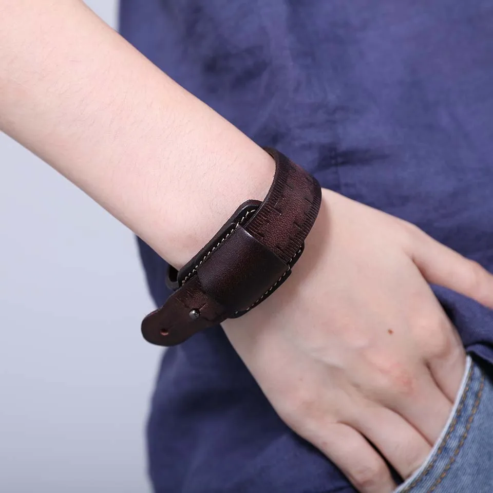 Fashion Belt bracelets for women men jewelry Love 2016 New Genuine Leather Bracelet Wristband & bangles|belt photography|gift couplebelt buckle seat