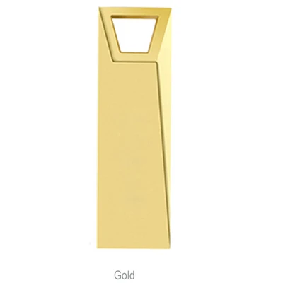 Gold Color Творческий USB флэш-накопитель 128 GB USB флэш-накопитель для настольного компьютера флешки 4 GB 8 GB 16 GB 32 ГБ, 64 ГБ и 128 ГБ памяти для ноутбука - Цвет: Gold Color