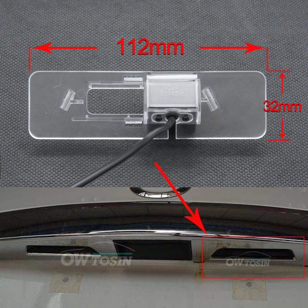 Full HD резервная камера заднего вида для Nissan Tiida 2011 2012 2013 2014 запасное отверстие
