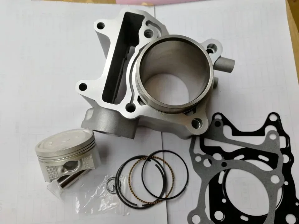 Цилиндр, для honda pcx, PCX125, PCX150, KWN, KZY, цпг, поршень, кольца, водяное охлаждение, pcx 125, pcx 150, высокое качество, 52,4 мм, 58 мм, цпг комплект, с вожяным охлаждением