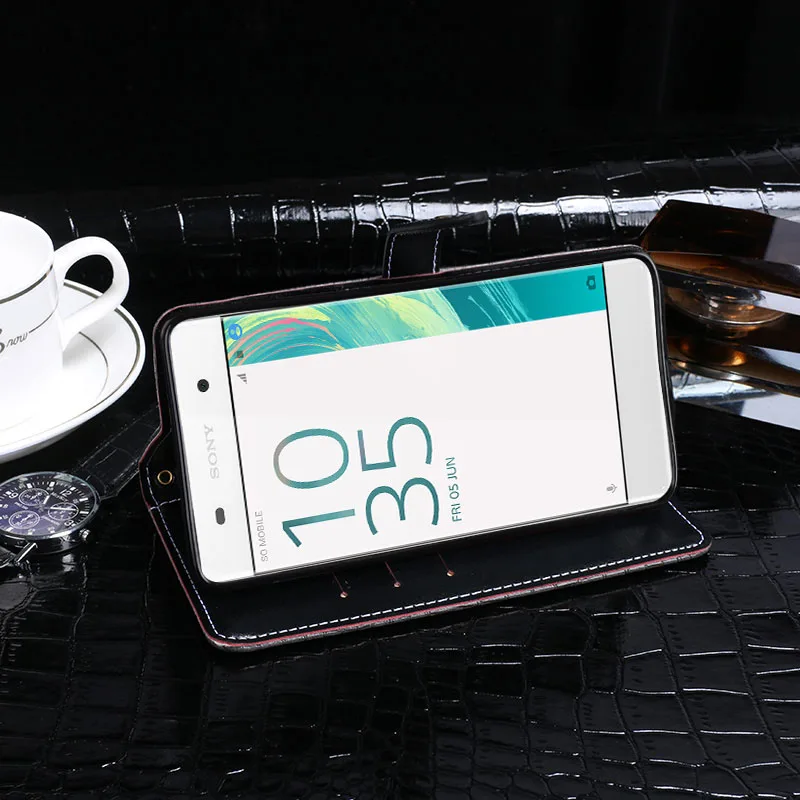 Для sony Xperia M4 Aqua E2303 E2353 E2306 двойной E2333 E2363 E2312 чехол 5 0 роскошный защитный кожаный