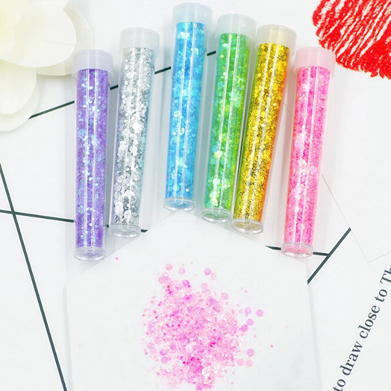 2 шт блесток пушистый слизи коробка игрушки для детей моделирования глины Diy Kit 3 5g