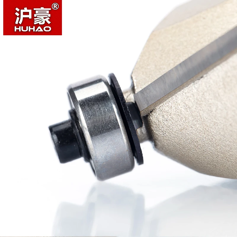 HUHAO Фрезерные фрезы 1/4 &quot1/2&quot хвостовик для дерева конского носа 45 градусов
