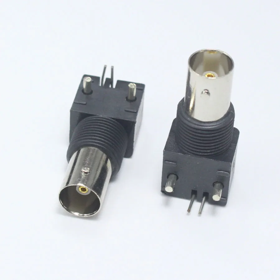 2 шт. BNC Гнездовой разъем коаксиальный Q9 PCB панель монитор видео розетки для CCTV |