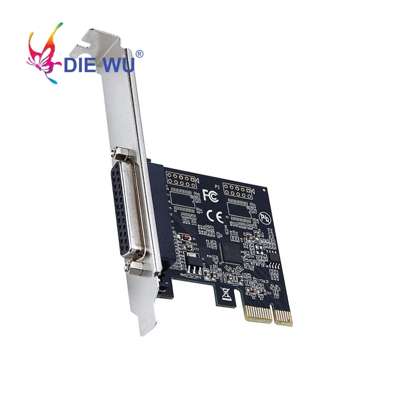 1X PCI Express PCI-E на параллельный порт DB25 принтер LPT адаптер карт ASIX чип AX99100 TXB072