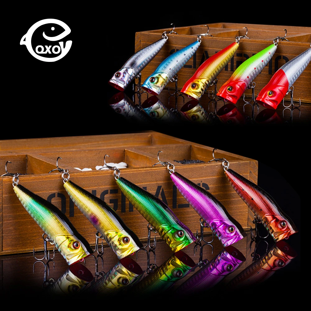 QXO Popper Jig силиконовые приманки Whopper Plopper Wobbler рыболовные для моря ложка поверхности