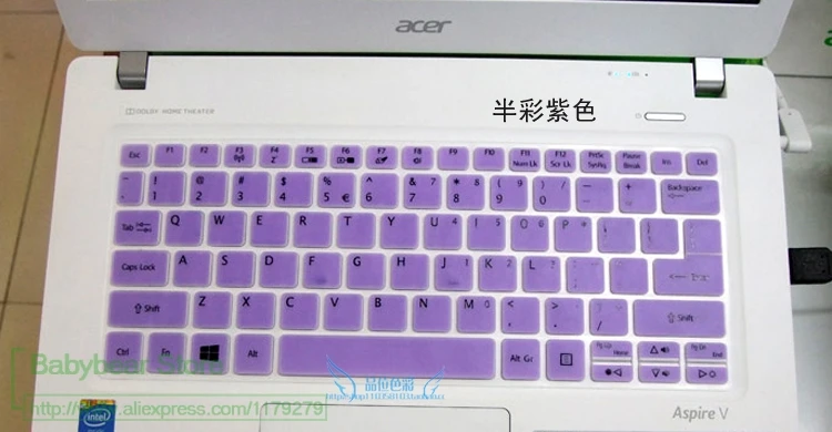 Защитная пленка для силиконовой клавиатуры Acer Aspire защитная 1 2 3 11 E11 5 7 10 |silicone keyboard