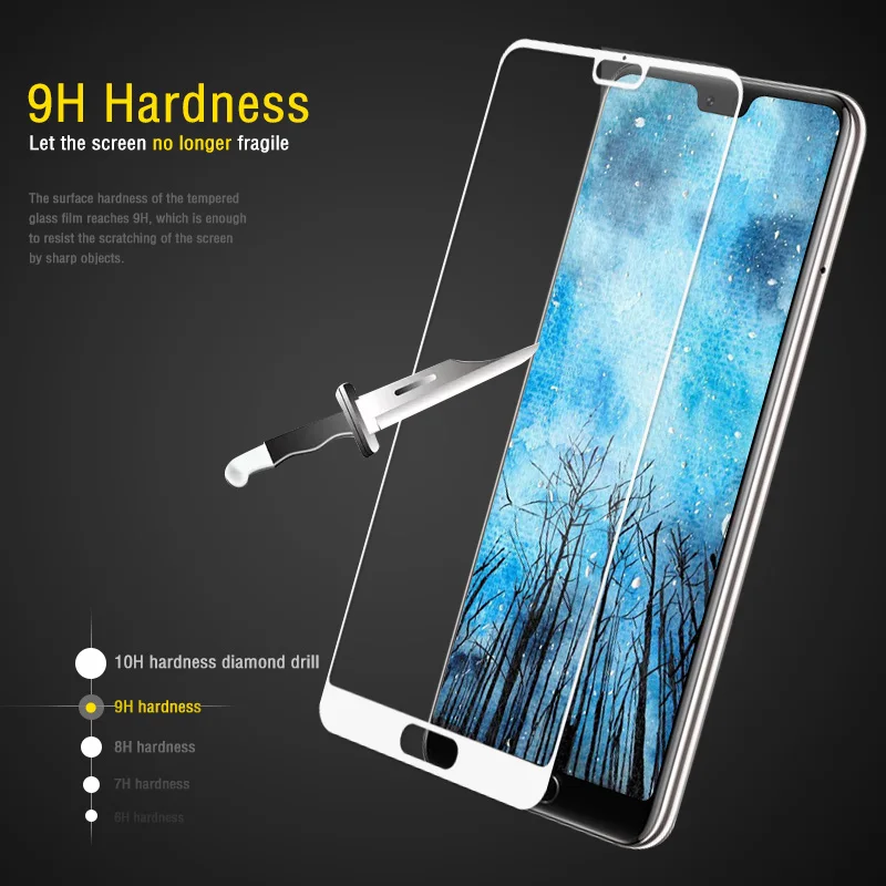 Для Huawei P20 Защитная пленка для экрана закаленное стекло P 20 5 8 дюймов