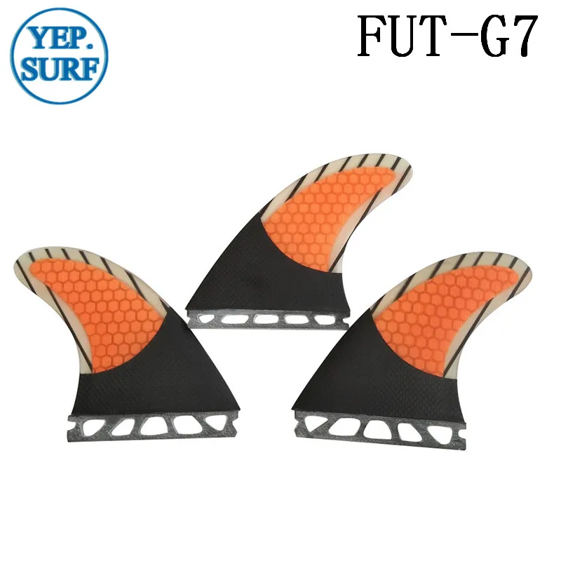 Бесплатная доставка плавник для серфинга Future Orange G7 плавники стекло Flex