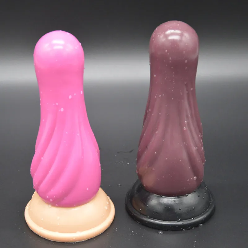 Newst Mini Gourd Anal Plug Silicone Dildo Body Massage Butt Simulation Dilator Stopper Sex Toy for Couples H8-72 | Красота и здоровье