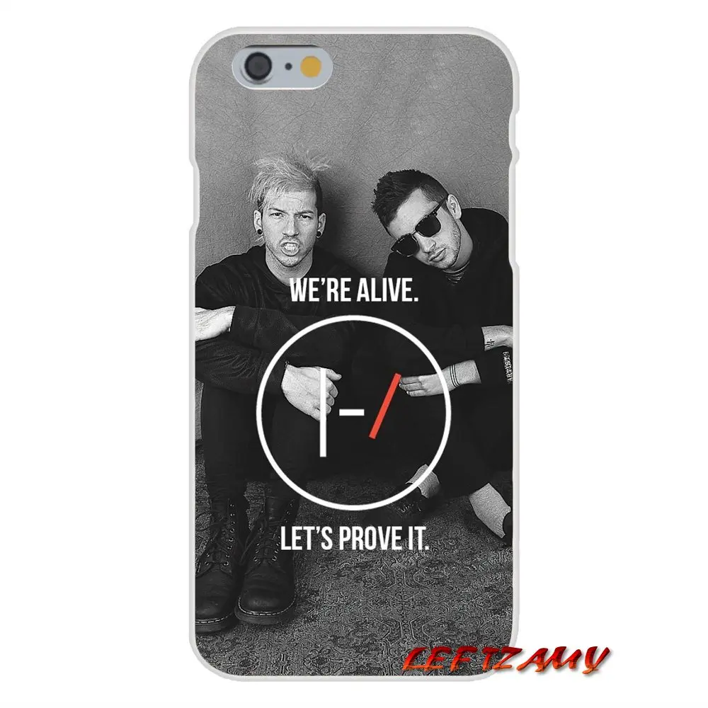 Музыкальный ремешок 21 Twenty One Pilots аксессуары чехлы для телефонов Чехлы iPhone X XR XS MAX 4
