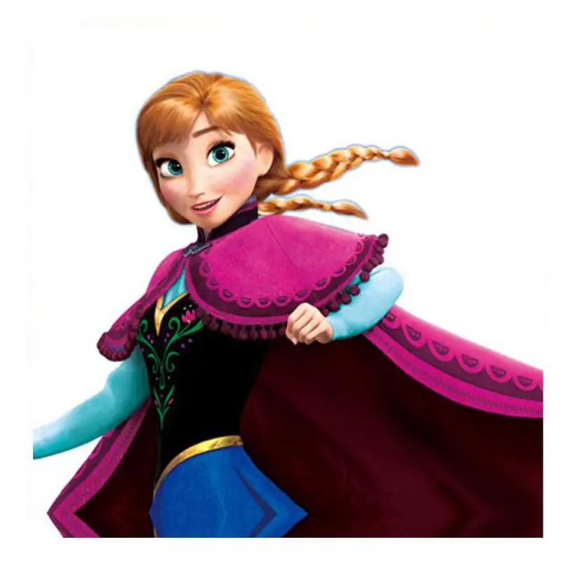 4 шт. фильм Принцесса игры Эльза Снежная королева Анна стикер переключатель