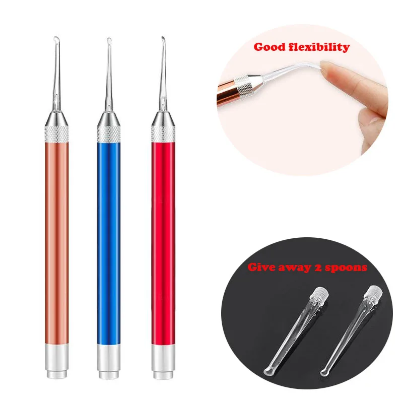 1 шт. визуальная ухочистка со светодиодной подсветкой инструмент для удаления