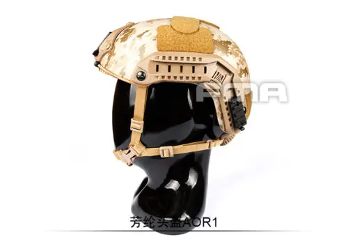 Баллистический шлем FMA LVL IIIA из арамидного волокна морского типа OPS AOR1 L/XL|kevlar