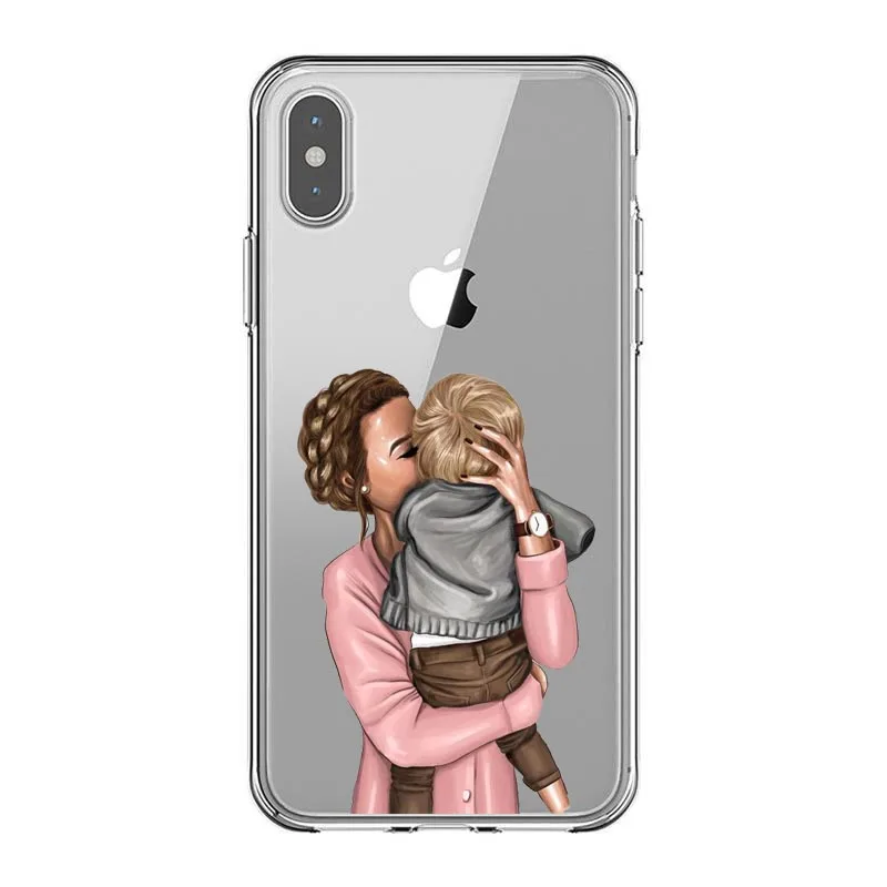 Черные коричневые волосы для маленьких девочек Boss VOGUE No coffee workee мягкие чехлы из