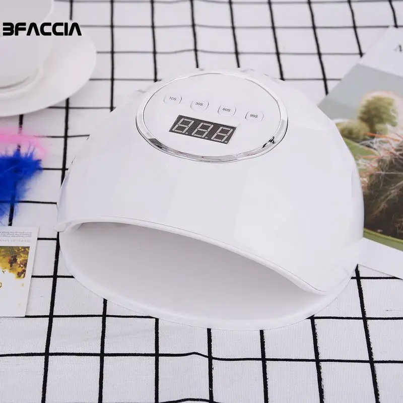 Bfaccia 86 W Сушилка для ногтей УФ светодиодный светильник ногтя Гель лак леча с
