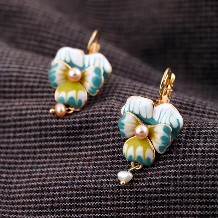 Южнокорейский стиль золотые аксессуары модные серьги с жемчугом|earrings fashion|earrings