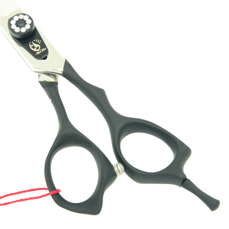 

Meisha 7 inch High Quality Pet Scissors Set for Grooming Styling Japan 440c Dog Curved Shears Hairdressing Tool HB0077
