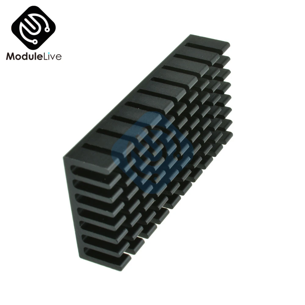 Радиатор 50x25x10 мм для устройство PCB LM2596 2577 2587 | Инструменты