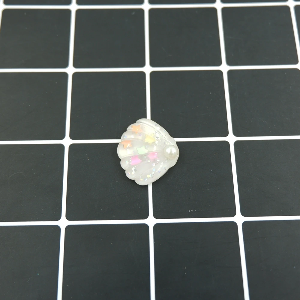 Kawaii Shell flatback Смола Кабошон для телефона деко бант волос diy украшения скрапбукинга