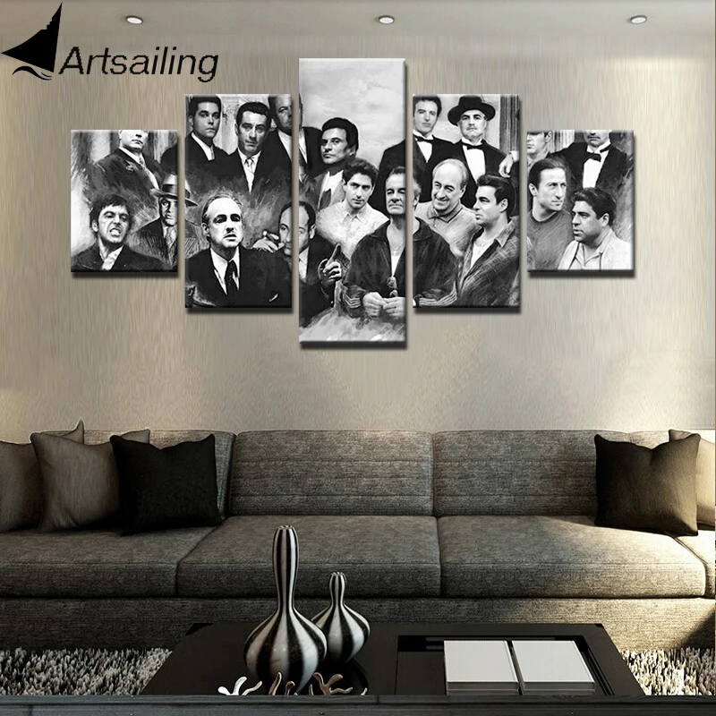 Картина на холсте крестного отца 5 шт.|canvas painting|movie postermovie posters free shipping |