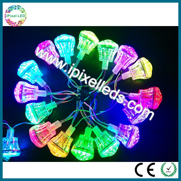 Кабошон fairground ucs1904 18 шт. SMD5050 RGB подсветкой для аттракционов|led light|led amusement