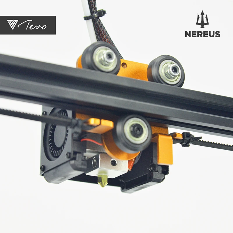 TEVO Nereus 3D принтер размер 320*320*400 мм большая Встроенная поверхность WiFi контроль и