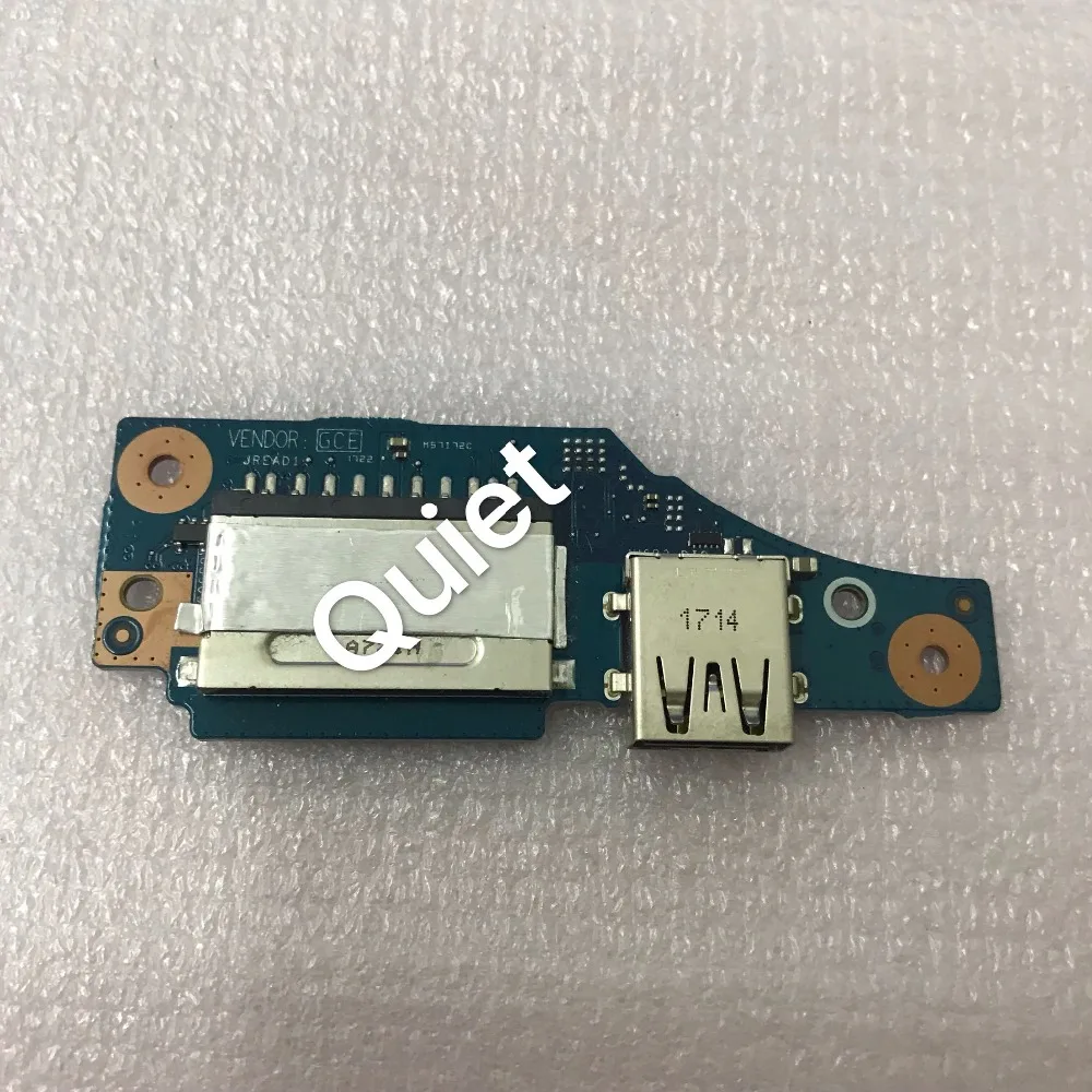 Оригинальный Для DELL INSPIRON 15 7567 P65F USB SD кард ридер 1148Y 01148Y LS D995P|Компьютерные кабели и